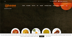 Desktop Screenshot of dukatek.cz